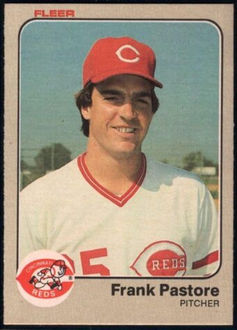 Frank Pastore baseball card